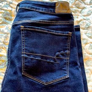 American Eagle Dark Wash Straight